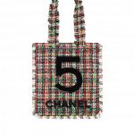 Chanel Multicolor Tweed Large Shopping Bag