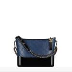 Chanel Navy Blue/Black Gabrielle Hobo Bag