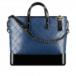 Chanel Navy Blue/Black Gabrielle Large Shopping Bag