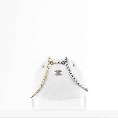 BIGBANG FASHION on X: CHANEL Gabrielle Small Hobo Bag In White ($3,200)  #BIGBANG #GDRAGON #CHANEL  / X