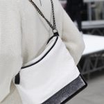 Chanel White/Black Gabrielle Hobo Bag 3 - Fall 2017