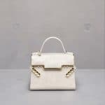 Delvaux Antique Silver Tempete MM Bag