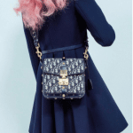 Dior Blue Denim Monogram Flap Bag 2 - Fall 2017