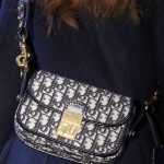 Dior Blue Denim Monogram Saddle Bag - Fall 2017