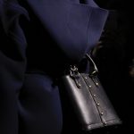 Dior Blue Studded Crossbody Bag with Handles - Fall 2017