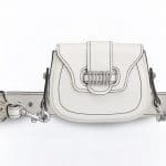 Dior Off-White D-Fence Mini Saddle Bag