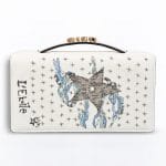 Dior Off-White The Star Card Embroidered Tarot Pouch Bag