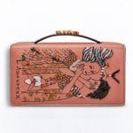 Dior Petal The Lovers Card Embroidered Tarot Pouch Bag