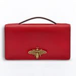 Dior Red Bee Pouch Bag