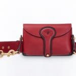 Dior Red D-Bee Mini Saddle Bag
