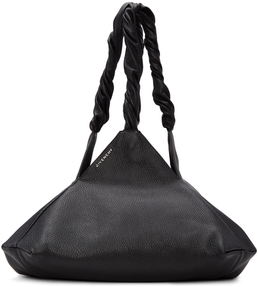 Givenchy Black Pyramidal Hobo Bag