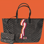 Goyard Black Banniere Saint Louis Tote Bag