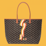 Goyard Black/Tan Banniere Saint Louis Tote Bag