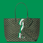 Goyard Green Banniere Saint Louis Tote Bag