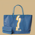 Goyard Light Blue Banniere Saint Louis Tote Bag