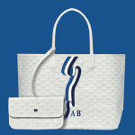 Goyard White Banniere Saint Louis Tote Bag