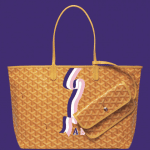 Goyard Yellow Banniere Saint Louis Tote Bag