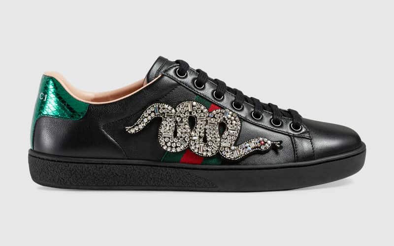 gucci sneakers snake