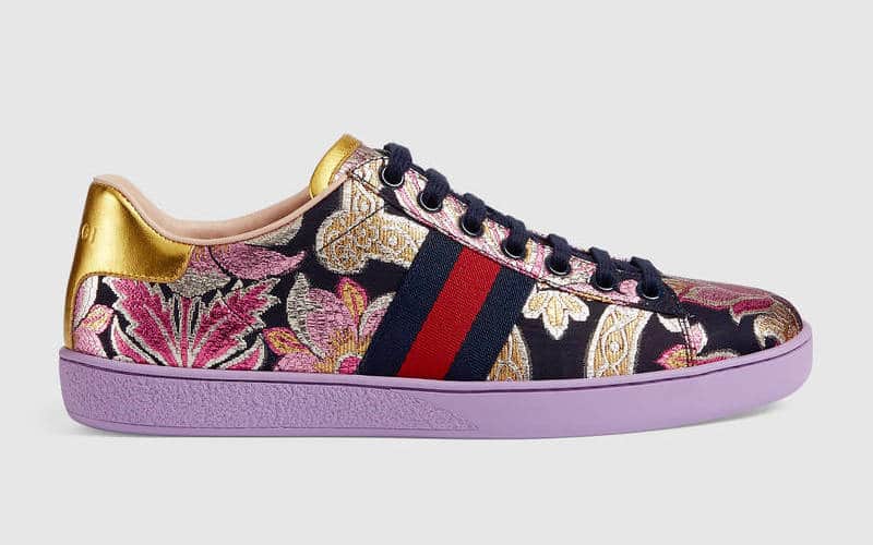 gucci shoes purple