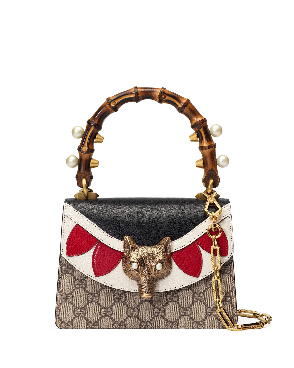 gucci fox head bag