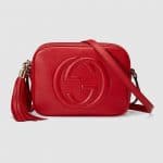 Gucci Red Soho Disco Bag