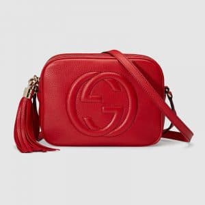 Gucci Red Soho Disco Bag