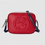 Gucci Red/Blue/White Soho Disco Bag