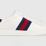 Gucci White Ace Low Top Sneaker