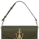 J.W. Anderson Green Logo Purse Bag