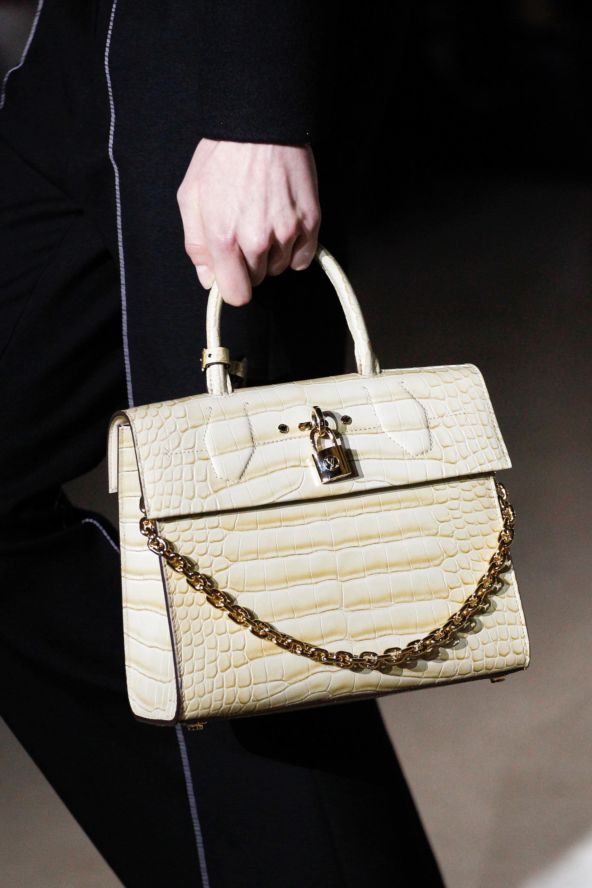 Louis Vuitton's Alligator Skin City Steamer Bag