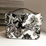 Louis Vuitton Black/White Floral Print Epi Pochette Metis Bag - Fall 2017