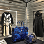 Louis Vuitton Blue Crocodile City Steamer and Twist Bags - Fall 2017