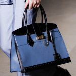 Louis Vuitton Blue/Black Top Handle Bag - Fall 2017