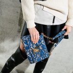 Louis Vuitton Blue/Gray Floral Twist Bag 2 - Pre-Fall 2017