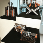 Louis Vuitton Monogram Canvas with Brogue Pattern City Steamer / Twist and Petite Malle Bags - Fall 2017