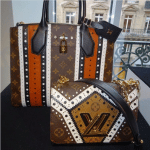 Louis Vuitton Monogram Canvas with Brogue Pattern City Steamer and Twist Bags - Fall 2017