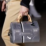 Louis Vuitton Silver Printed Speedy Bag - Fall 2017