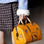 Louis Vuitton Yellow Printed Speedy Bag - Fall 2017