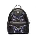 MCM Black Dual Stark Cyber Flash Backpack Bag