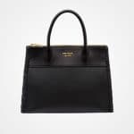 Prada Black Whip-Stitched Paradigme Bag