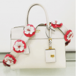 Prada Floral Embellished Shoulder Strap