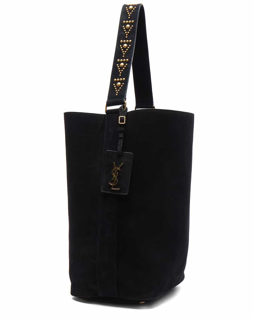 Saint Laurent Hobo Large Bag in Black