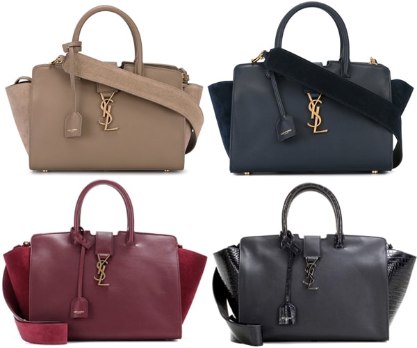 Saint Laurent Monogram Downtown Cabas Bag