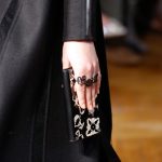 Valentino Black Floral Printed Clutch Bag - Fall 2017