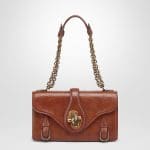 Bottega Veneta Calvados Embossed Butterflies City Knot Bag