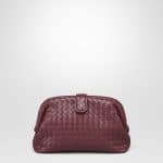 Bottega Veneta Gigolo Red Intrecciato The Lauren 1980 Clutch Bag