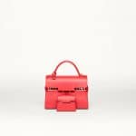 Delvaux Corail Tempete Mini Bag with Tempete Charms