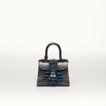 Delvaux Indigo Alligator Libellule Brillant Mini Bag