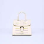 Delvaux Ivory Alligator Rainbow Brillant MM Bag