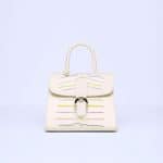 Delvaux Ivory Alligator Rainbow Brillant MM Bag